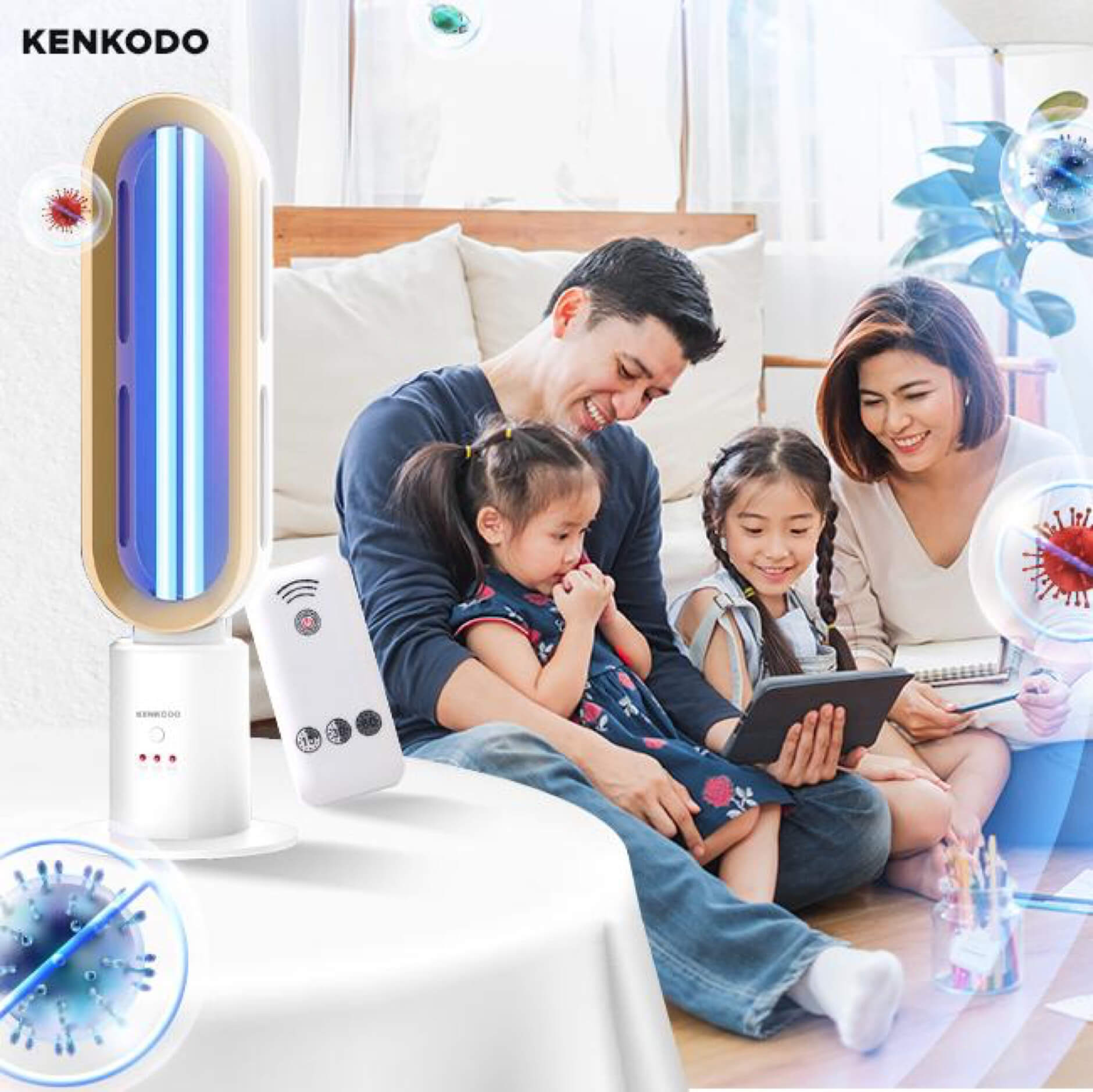 Đèn khử khuẩn UVC Kenkodo dành cho bạn